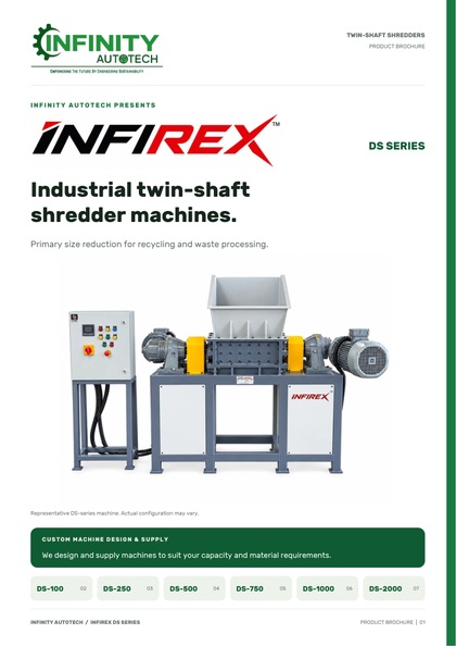 INFIREX DS-series brochure cover